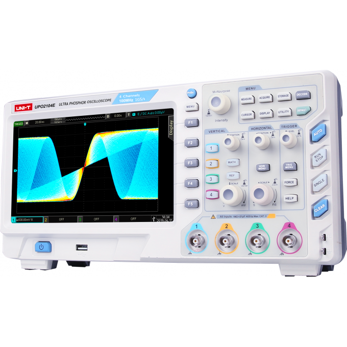 Осциллограф цифровой UNI-T UPO2104